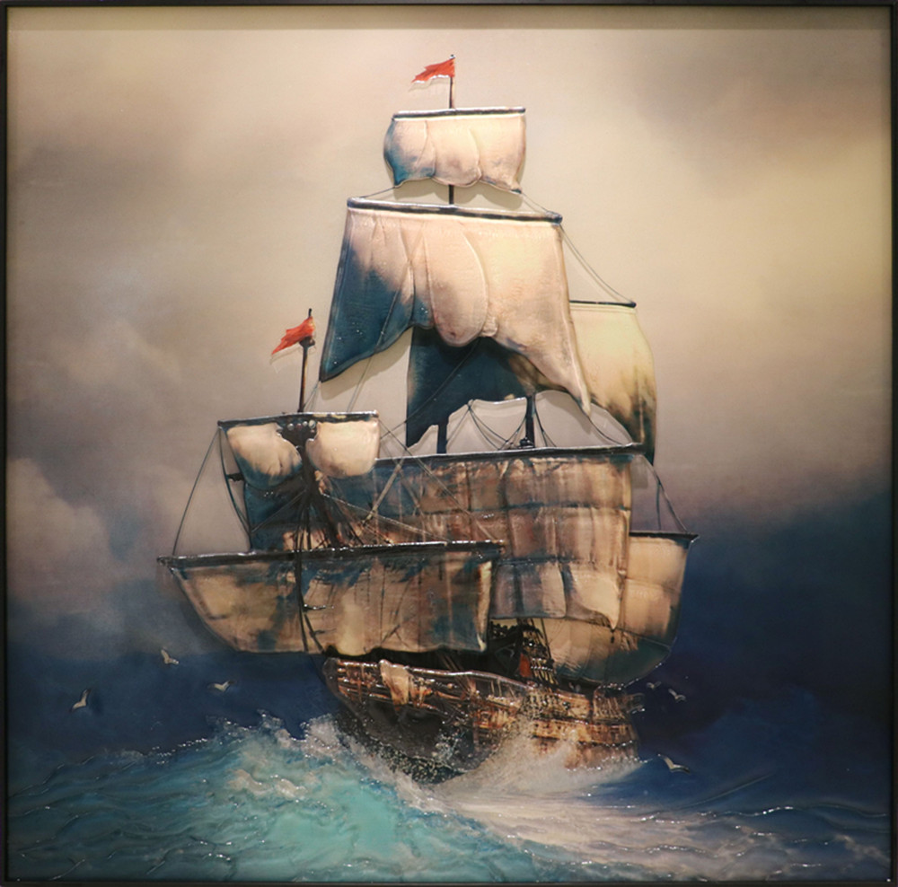帆船装饰画 帆船装饰画