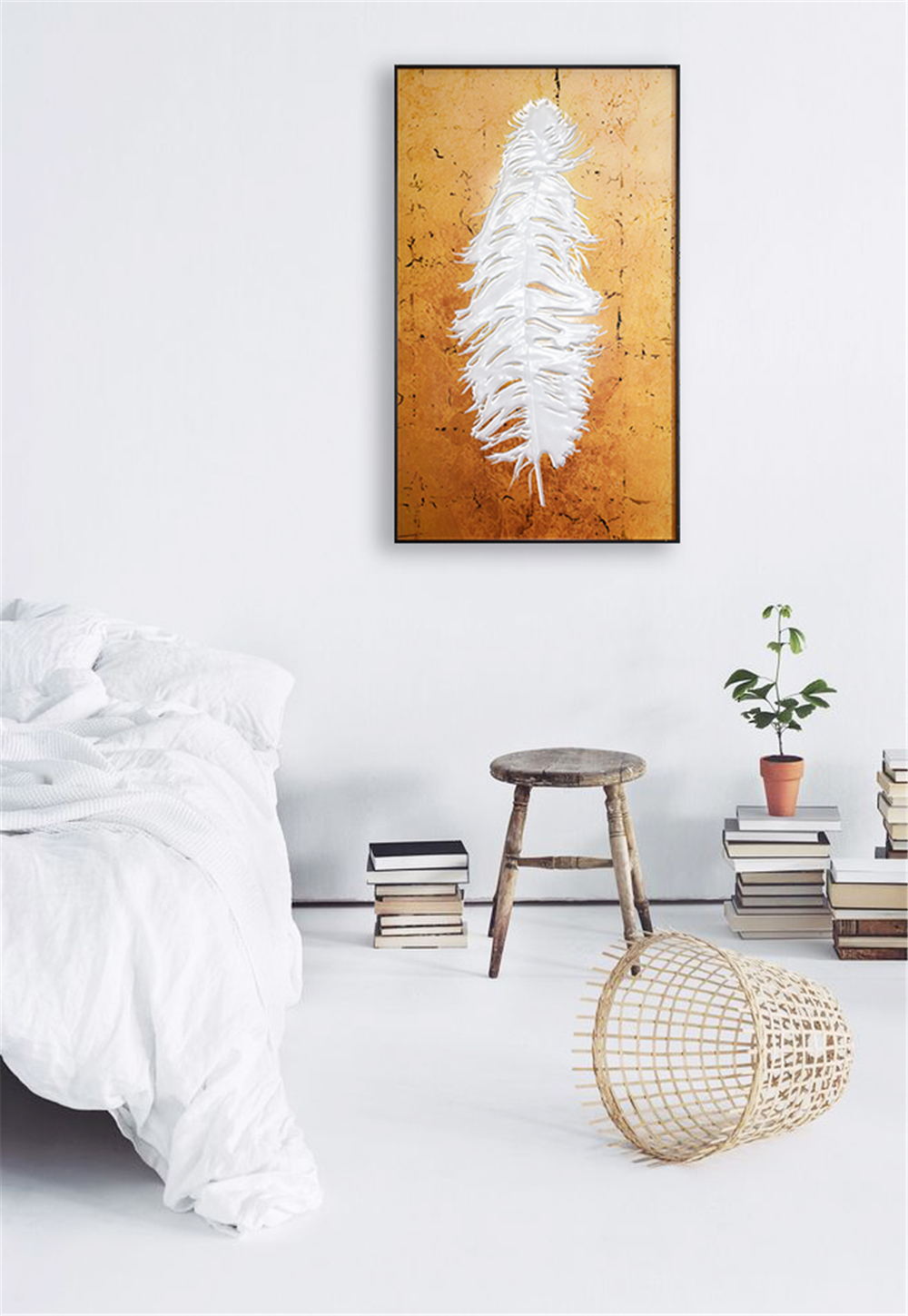 羽毛装饰画 羽毛装饰画