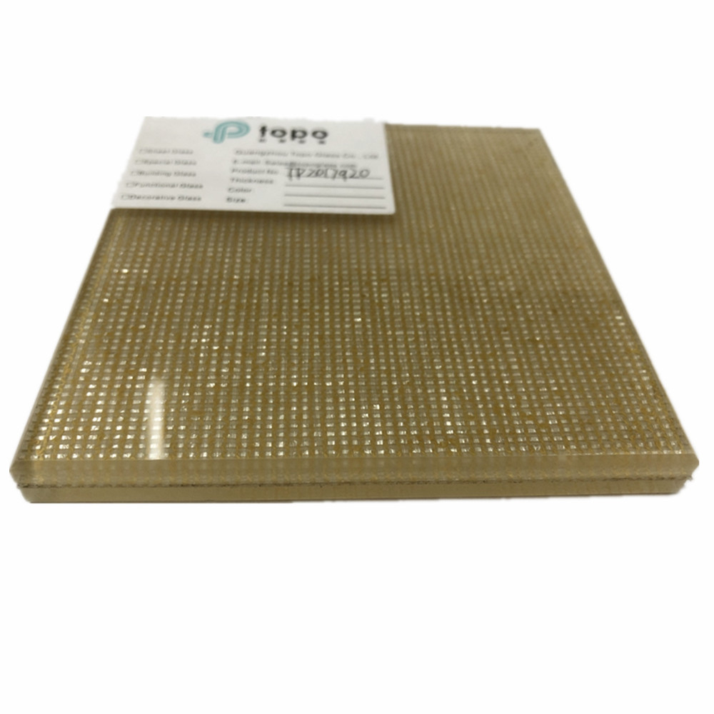 高品质的安全建筑装饰夹丝玻璃（PLW-TP/PLW-TP2016540）