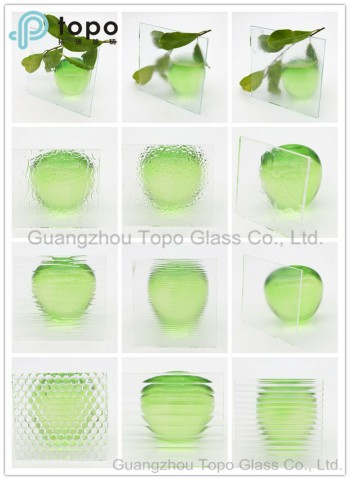 Ultra-Clear Figured Patterned Glass