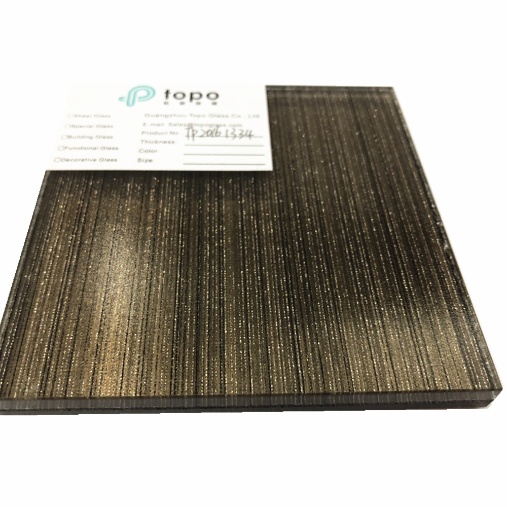 独特可定制的建筑安全夹丝玻璃（PLW-TP）