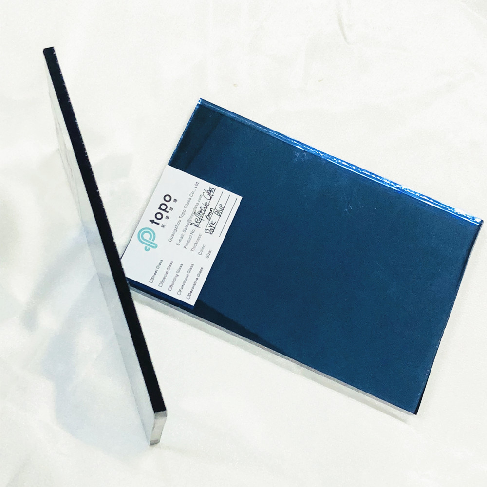 4mm 5mmm 6mm 8mm 10mm 12mm 宝石蓝镀膜原片玻璃