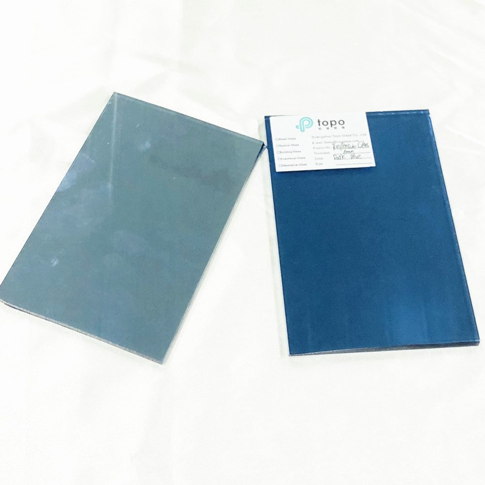 4mm 5mmm 6mm 8mm 10mm 12mm 宝石蓝镀膜原片玻璃
