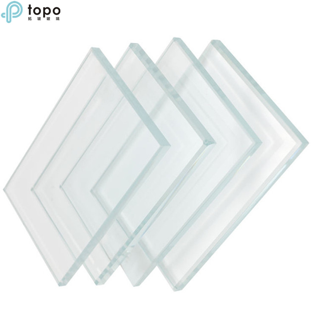 广州厂家直销高透光率超白浮法建筑原片玻璃