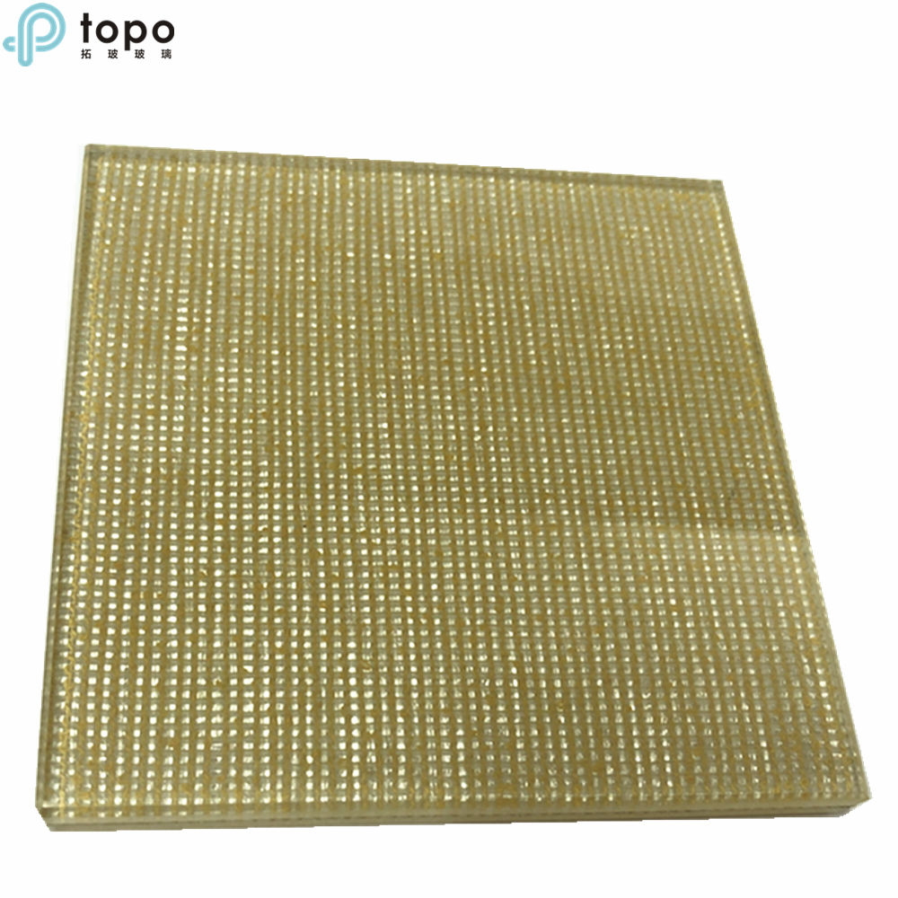 4毫米+4毫米高质量建筑夹丝玻璃（PLW-TP/PLW-TP2017920）
