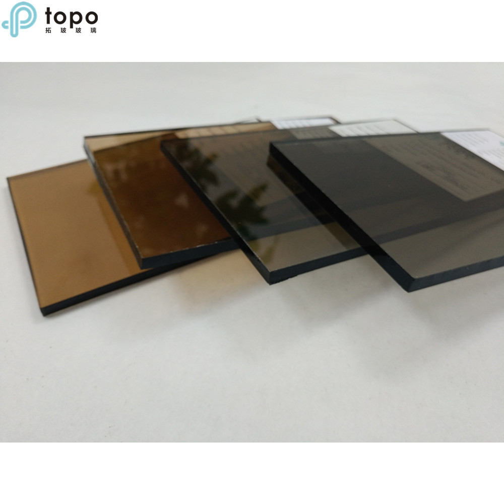 4毫米5毫米欧茶玻浮法建筑玻璃