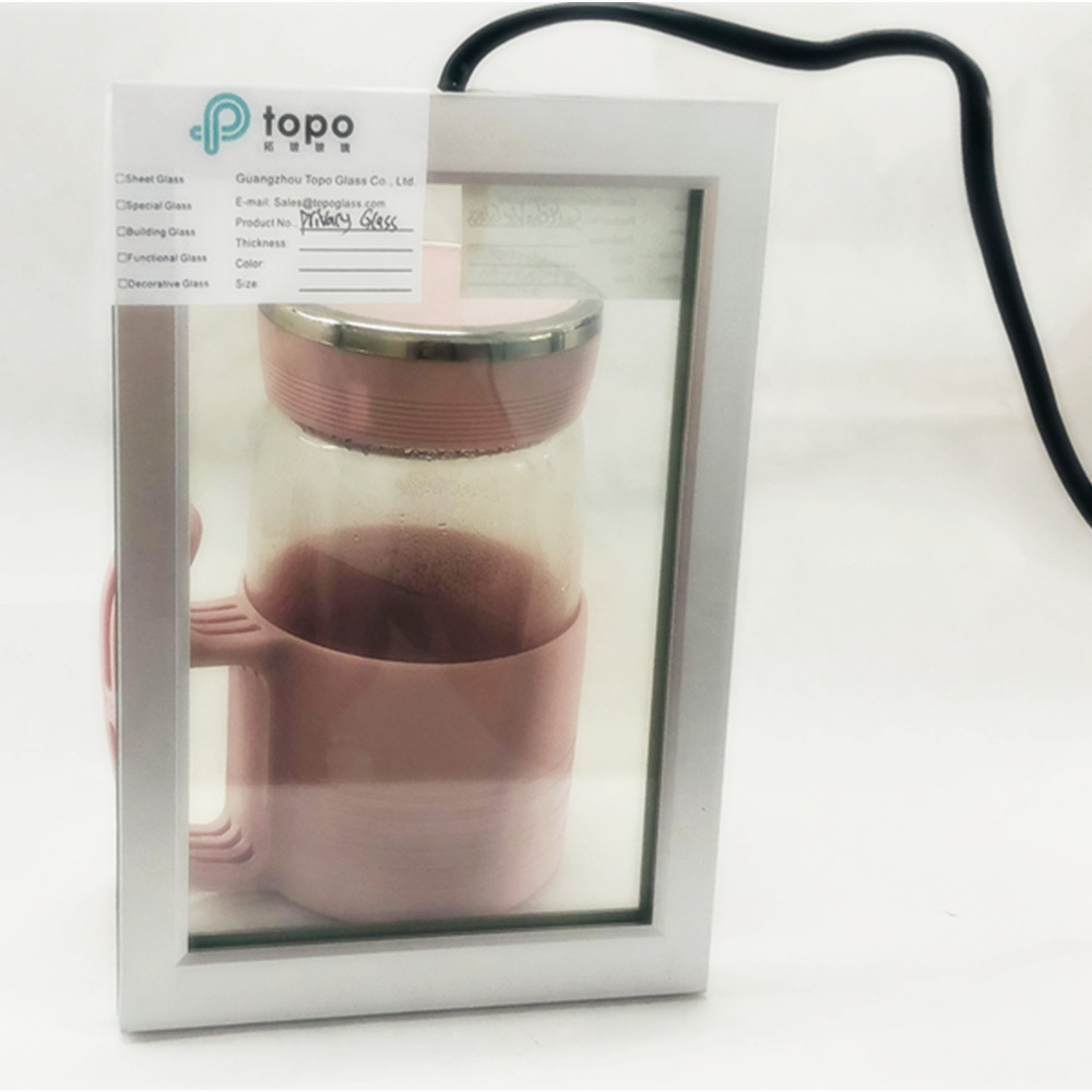 可切换电源控制调光玻璃