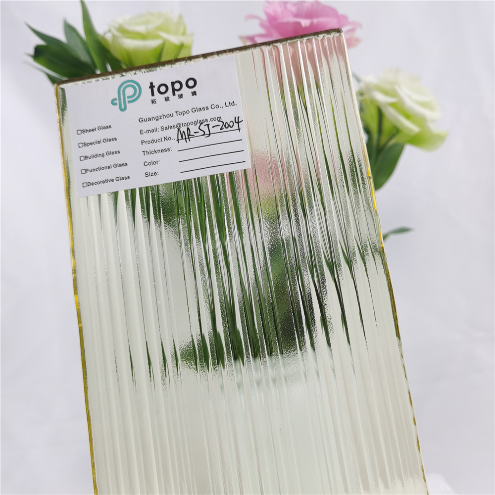 5mm-15mm彩色金黄色浴室隐私装饰玻璃
