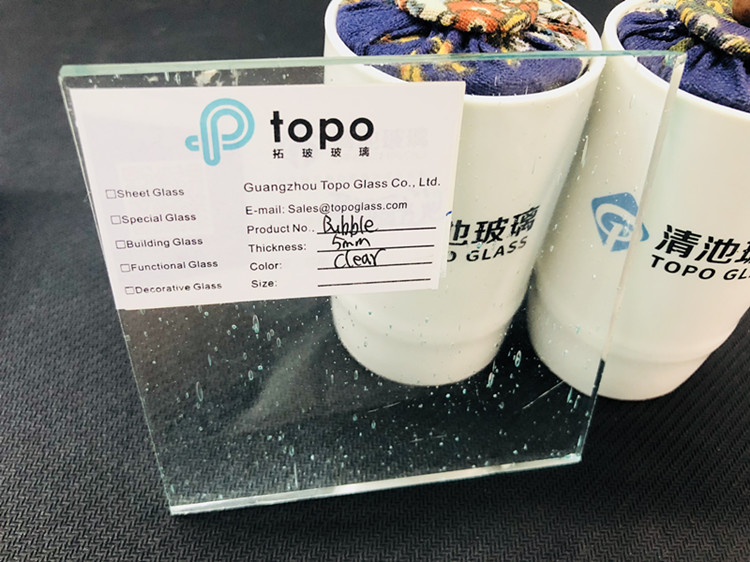 透明气泡图案玻璃