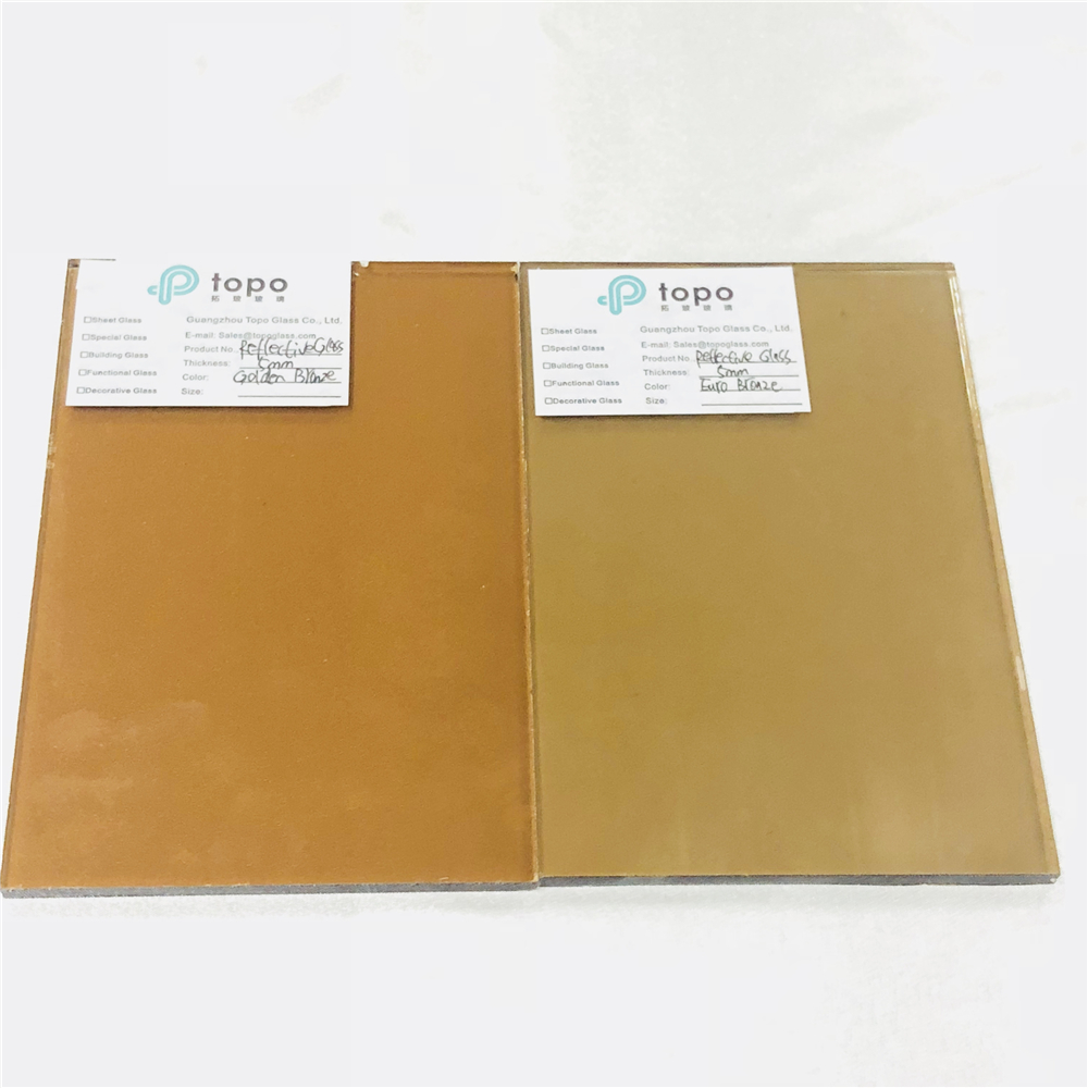 4mm 5mm 6mm 8mm 10mm 12mm 浅古铜镀膜反光玻璃