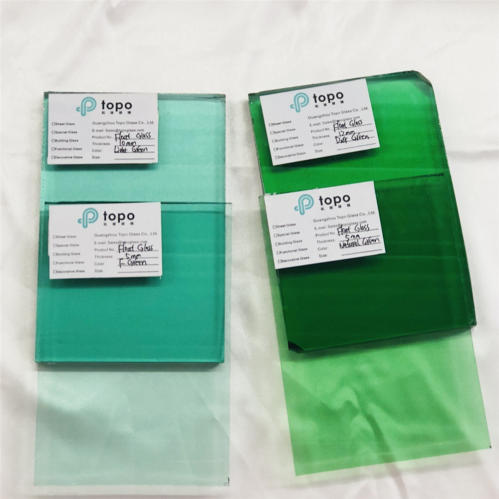 2mm 3mm 4mm 5mm 6mm 8mm 10mm 12mm 法式绿色浮法玻璃