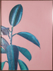 现代简约餐厅书房廊底端景公共空间绿色植物家居软装画