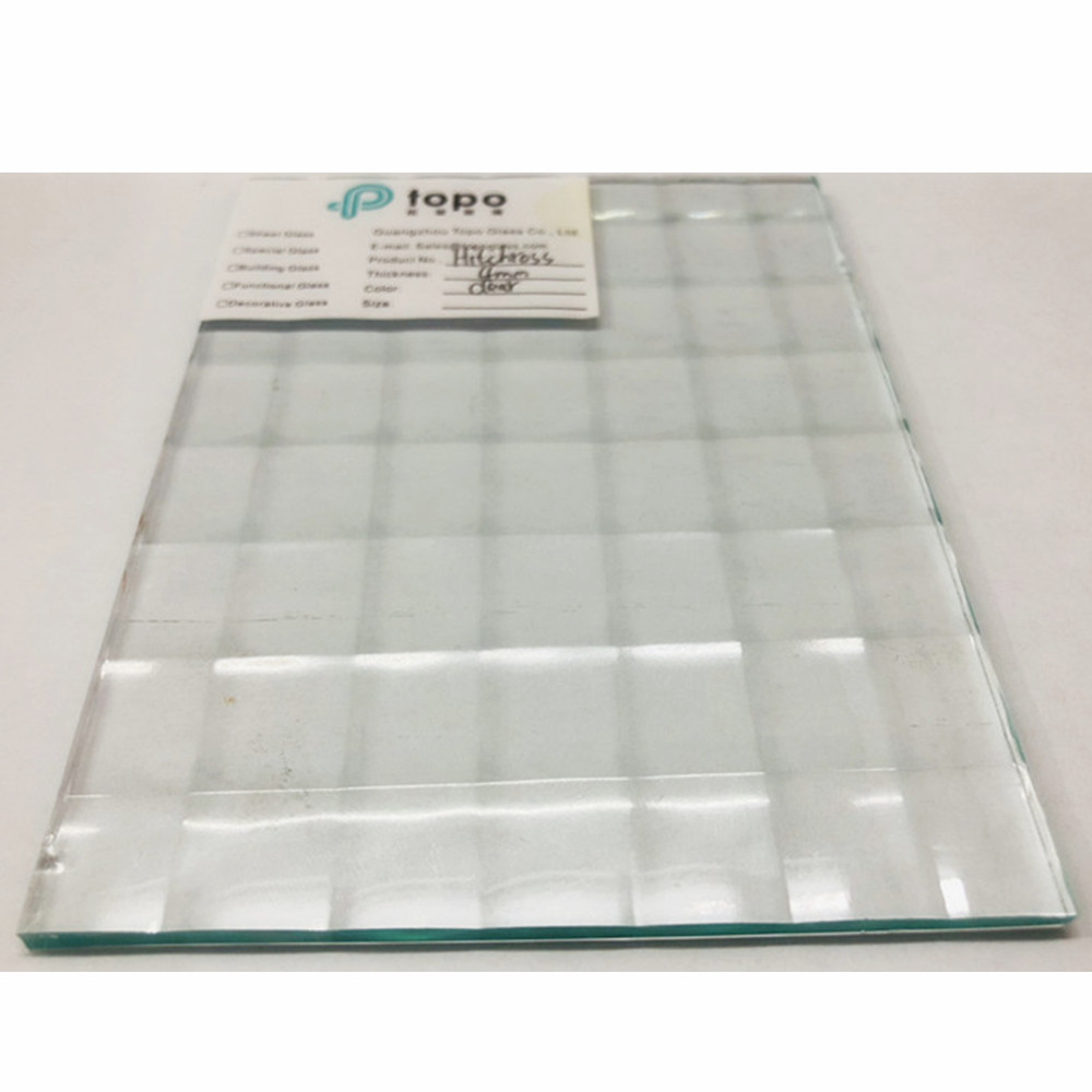 3mm 4mm 5mm 透明 Hitcross 压花玻璃