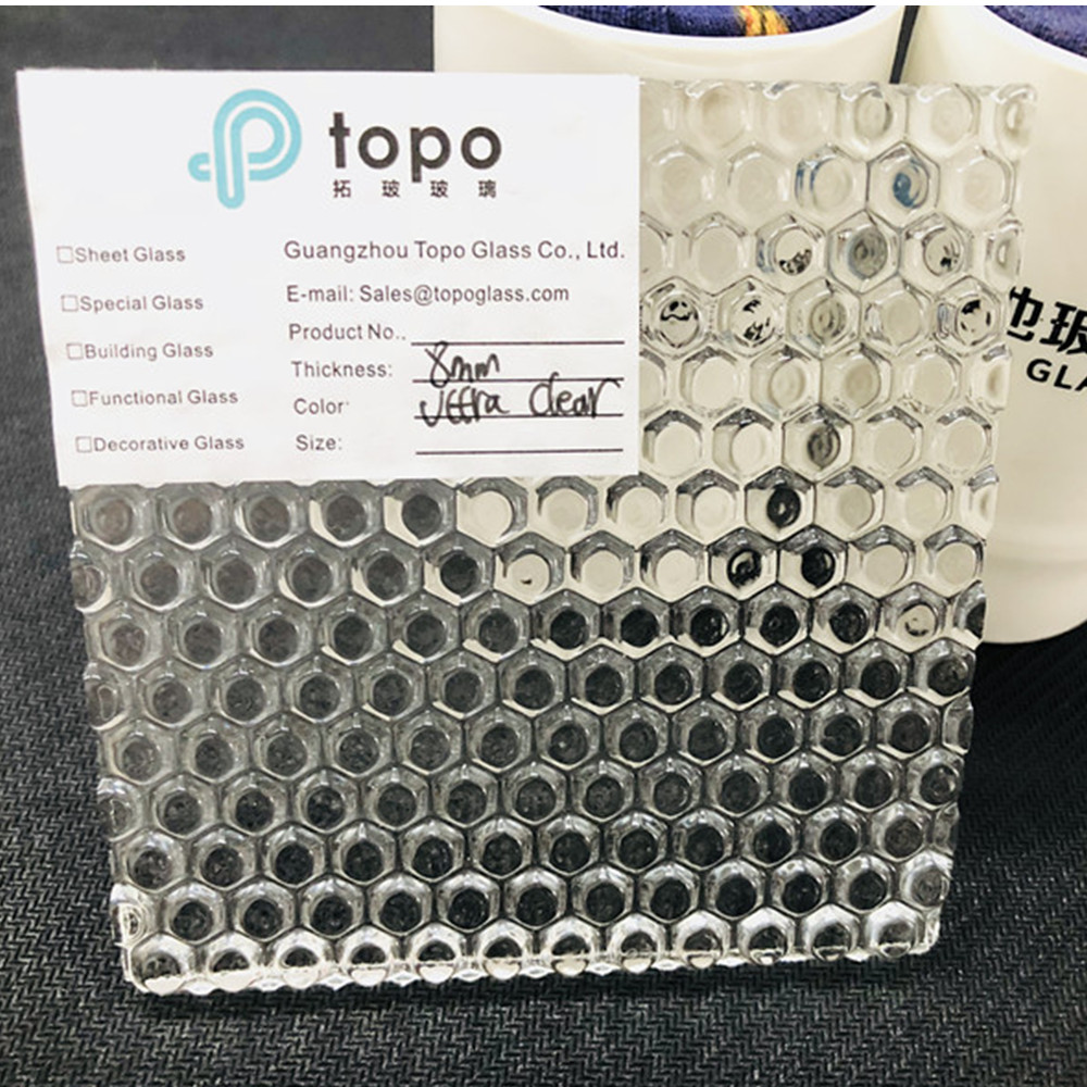 夜明珠压花玻璃