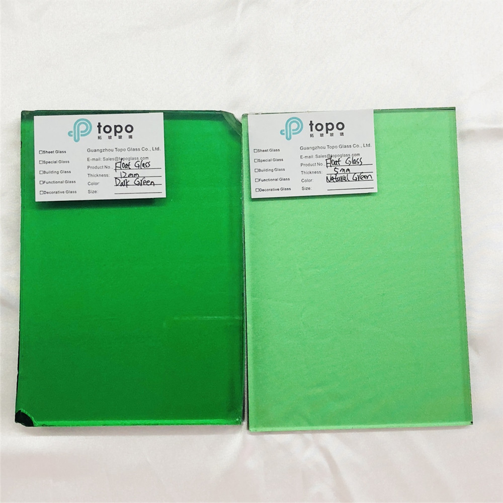 4mm 5mm 6mm 8mm 10mm 12mm 天然绿色浮法玻璃