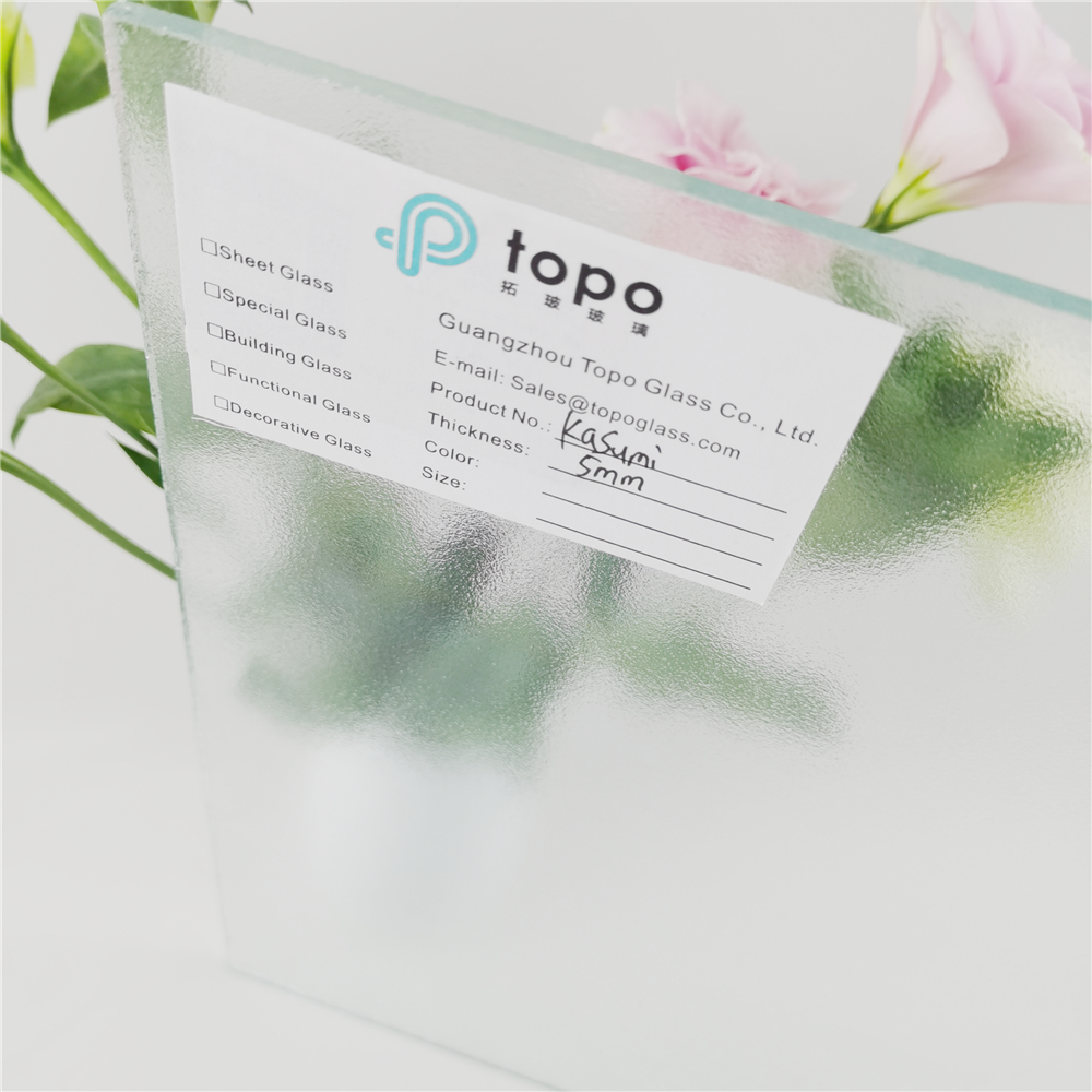 3mm 4mm 5mm 透明霞纹玻璃