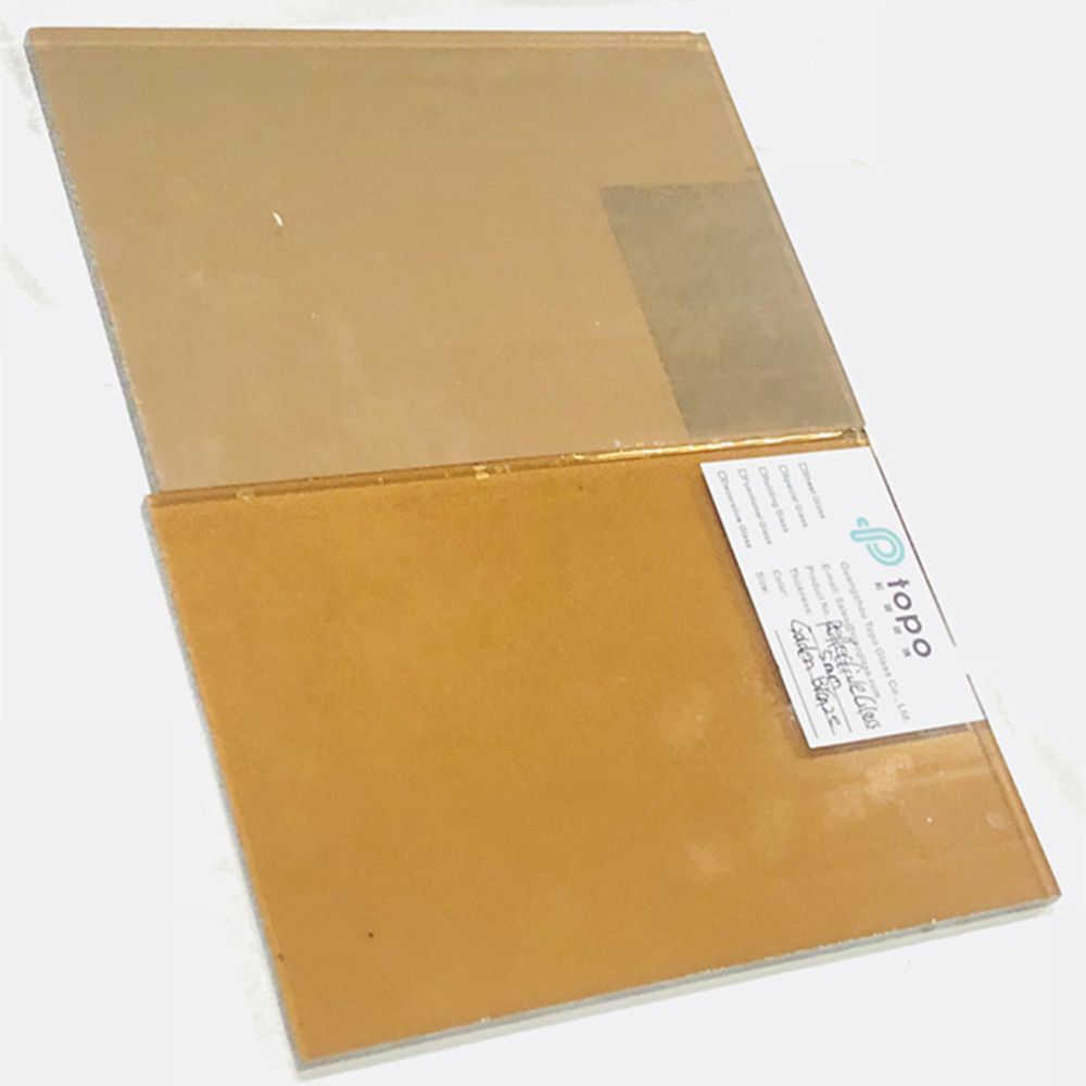 4mm 5mm 6mm 8mm 10mm 12mm 金古铜镀膜反光玻璃