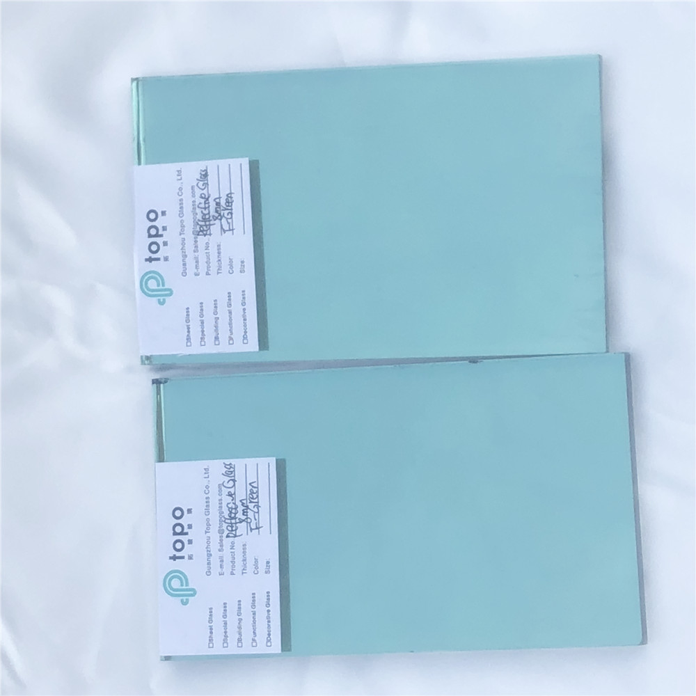 4mm 5mm 6mm 8mm 10mm 12mm 法式绿镀膜反光玻璃