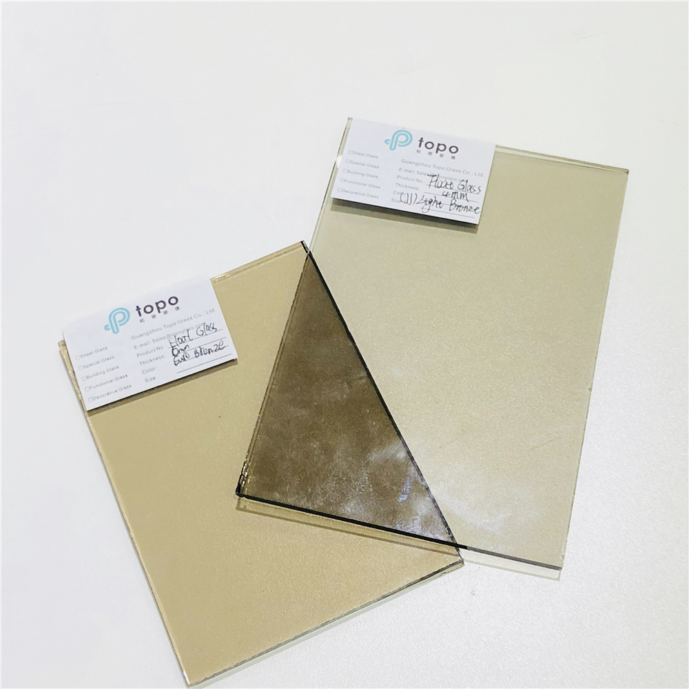 4mm 5mm 6mm 8mm 10mm 12mm 浅青铜浮法玻璃