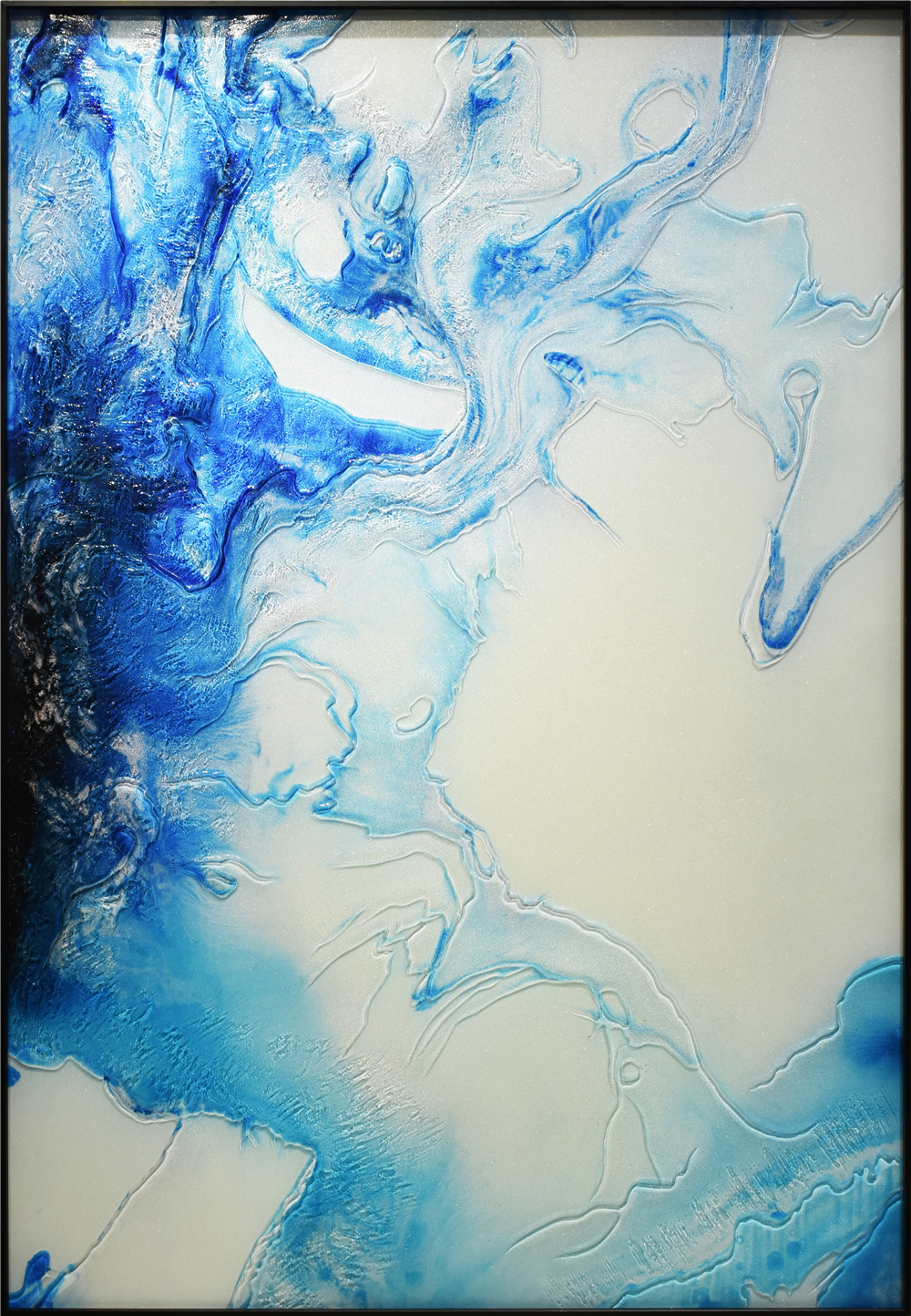 蓝色海洋装饰画