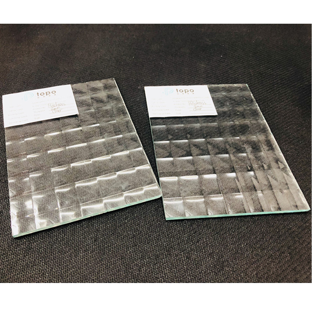 3mm 4mm 5mm 透明 Hitcross 压花玻璃