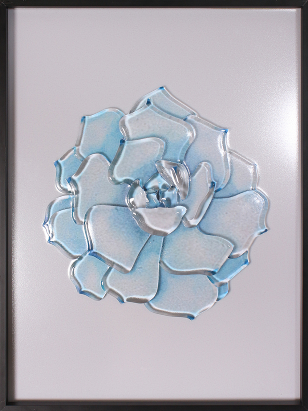 广州高品质五件套绿色植物壁挂艺术形象画