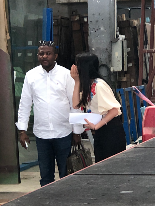 刚果客户参观TopoGlass (1)