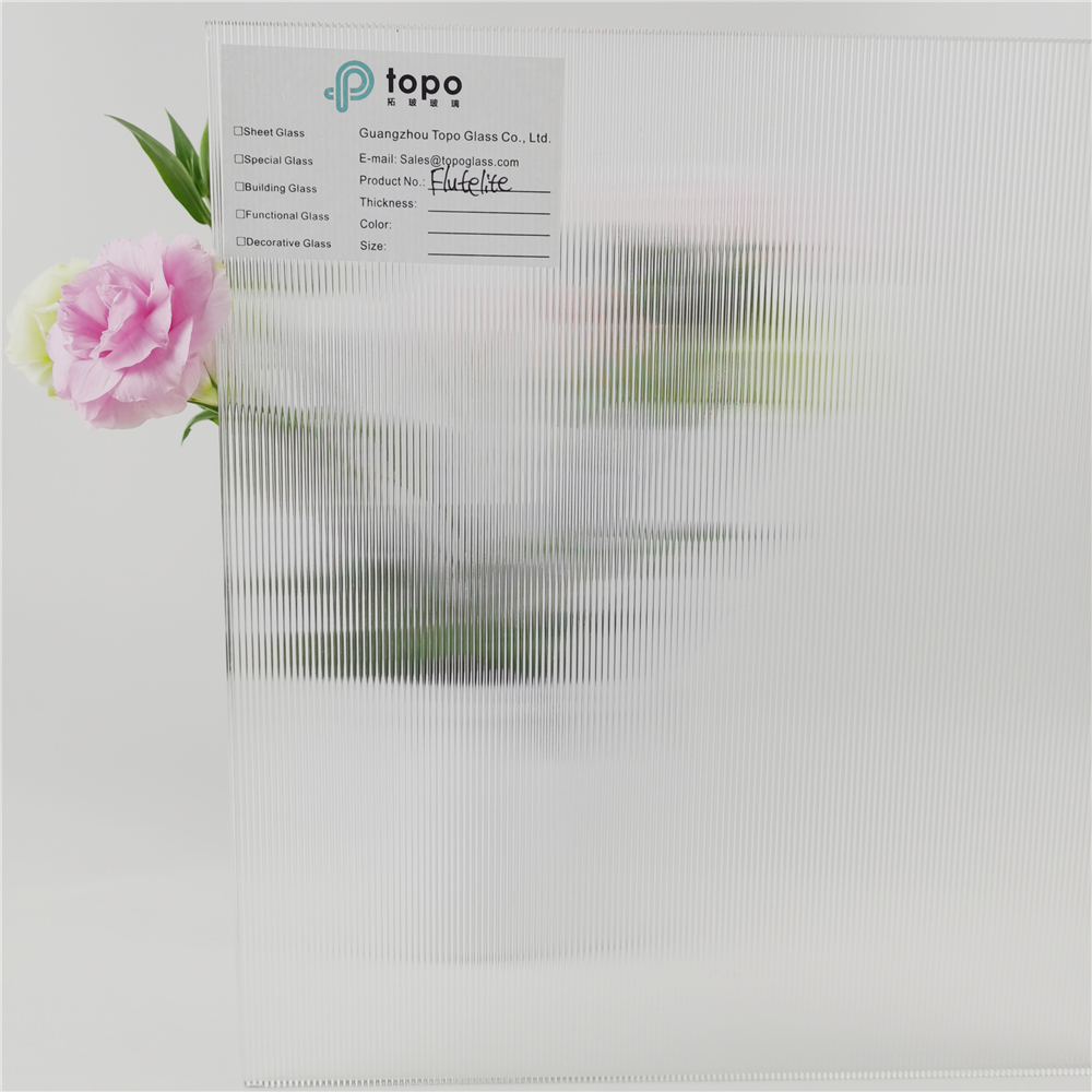 大灯芯压花玻璃