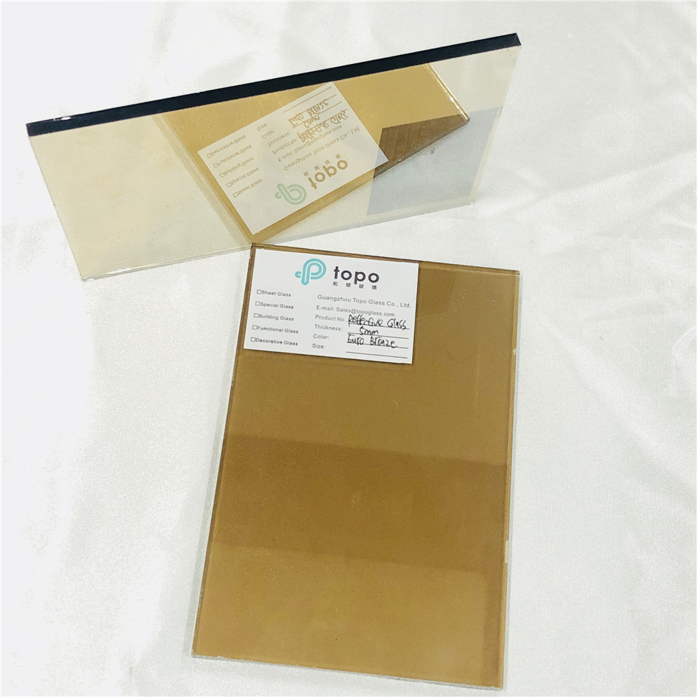 4mm 5mm 6mm 8mm 10mm 12mm 浅古铜镀膜反光玻璃