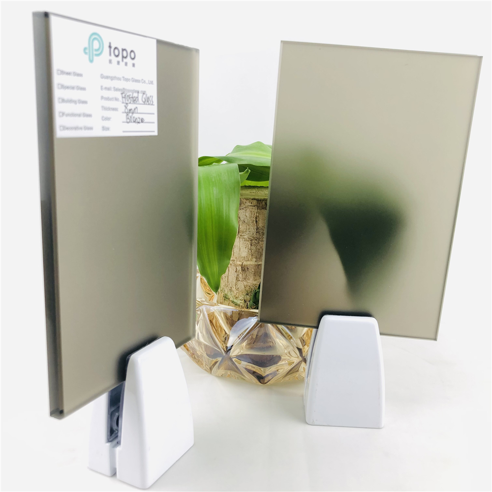 古铜色磨砂玻璃