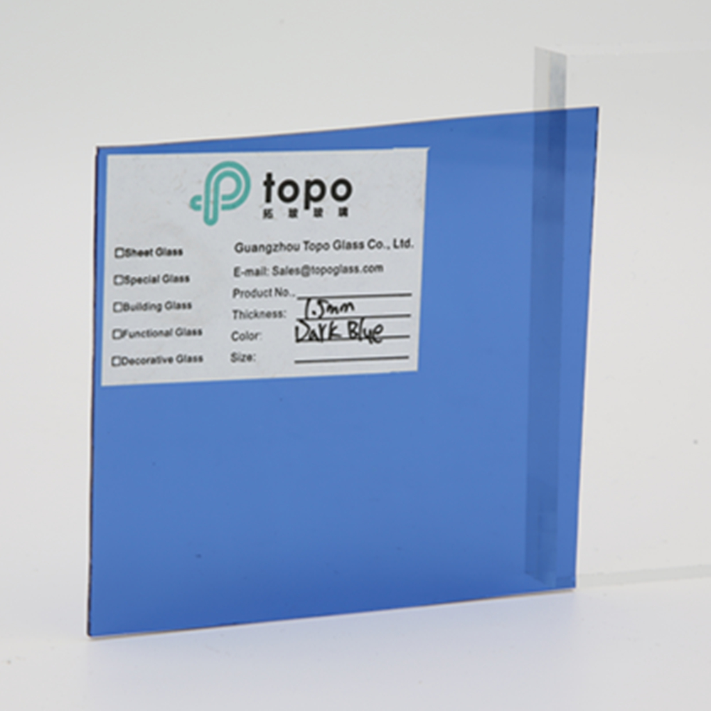 小于2mm彩色绿/蓝/古铜/黑/粉/灰超薄板玻璃