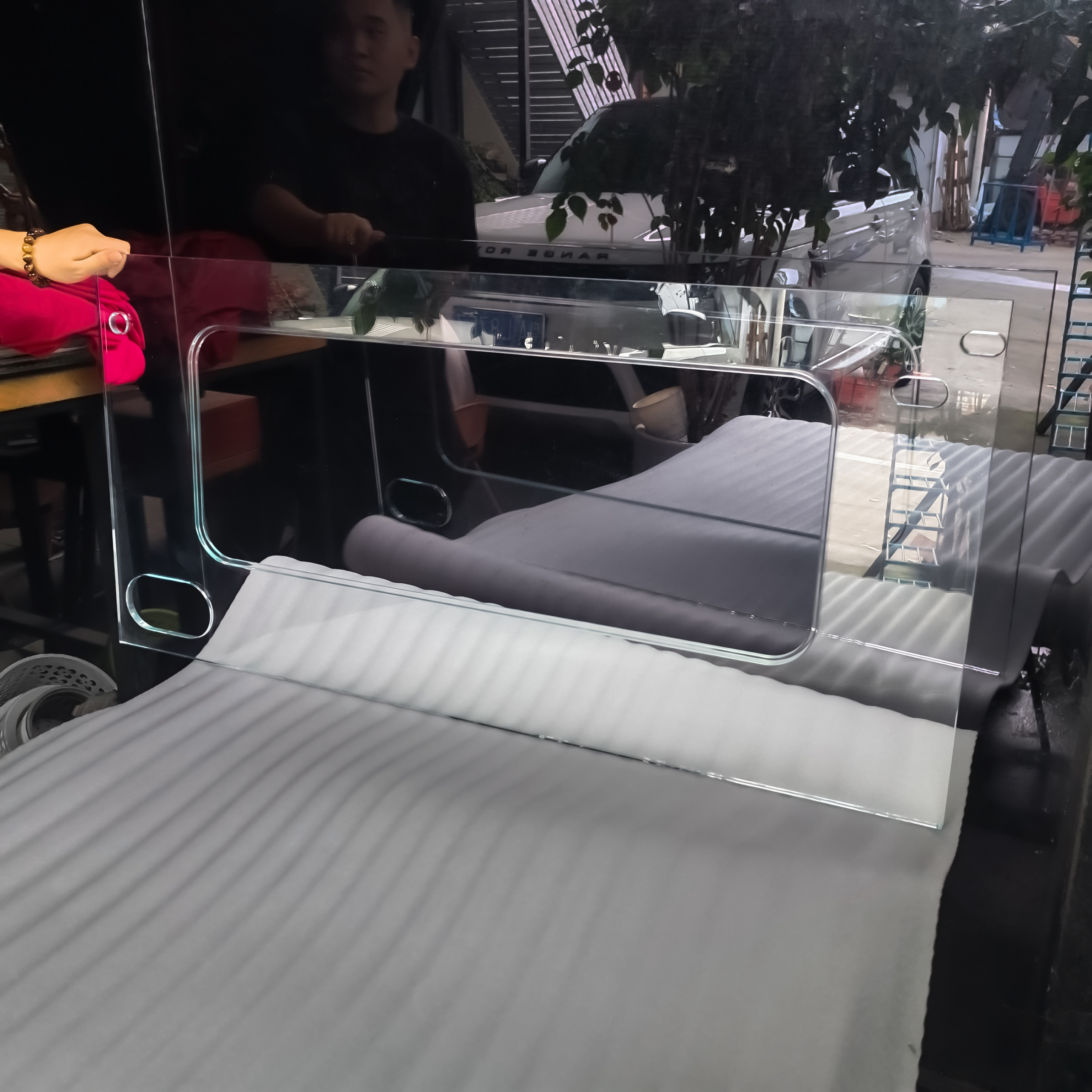 水族馆用集成强化玻璃