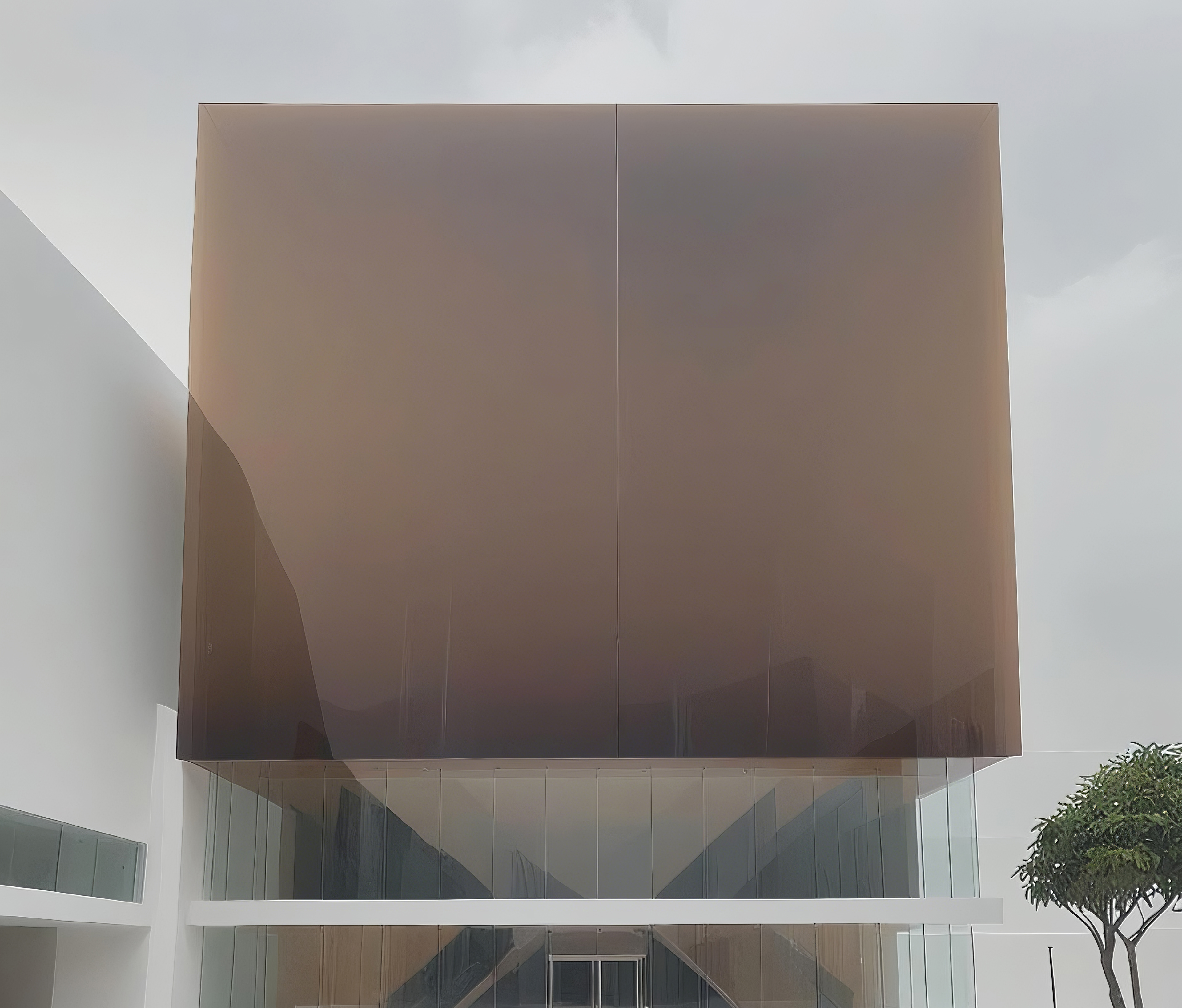 斜面镜装饰室内玻璃