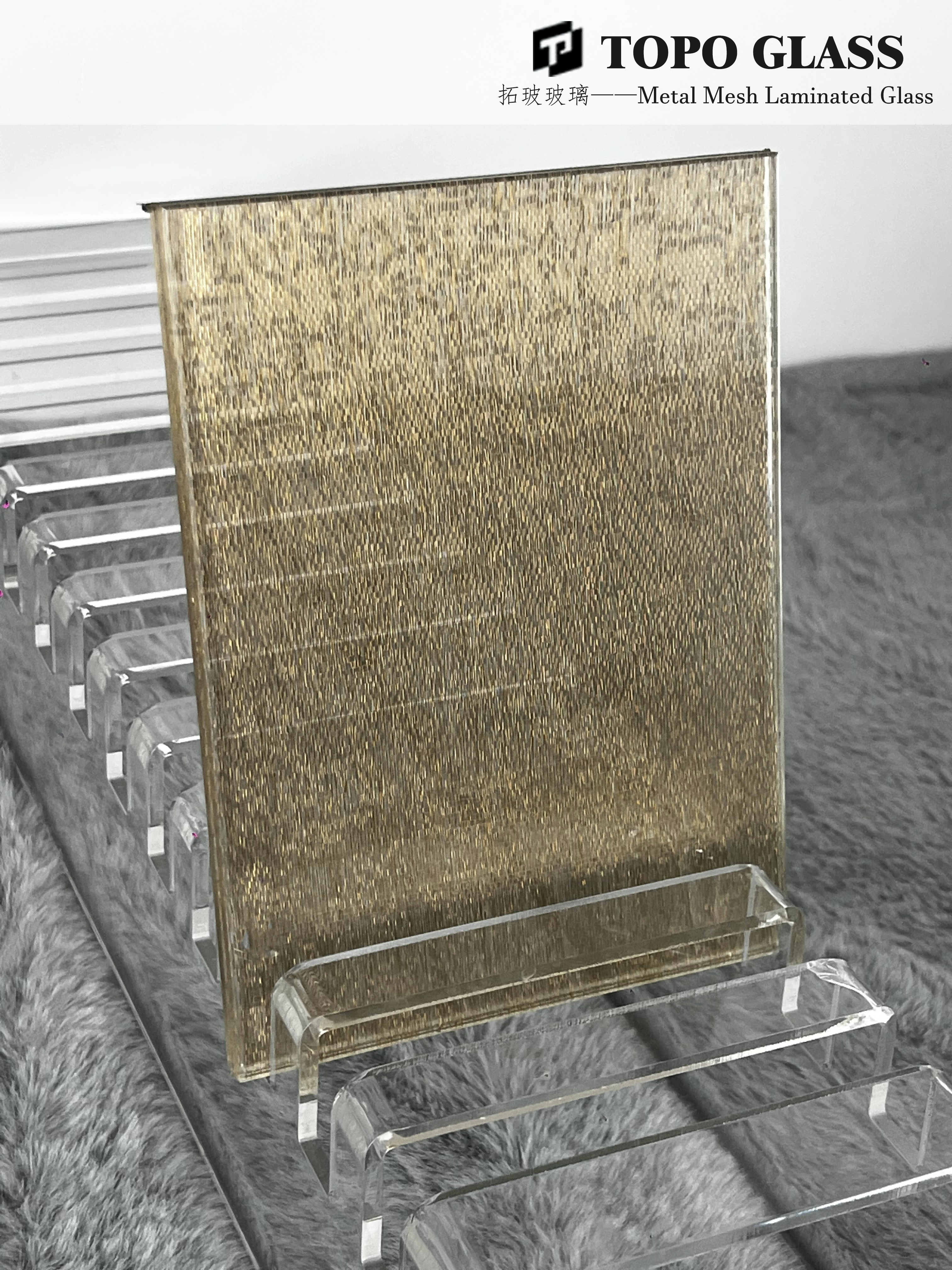 不锈钢网夹胶玻璃