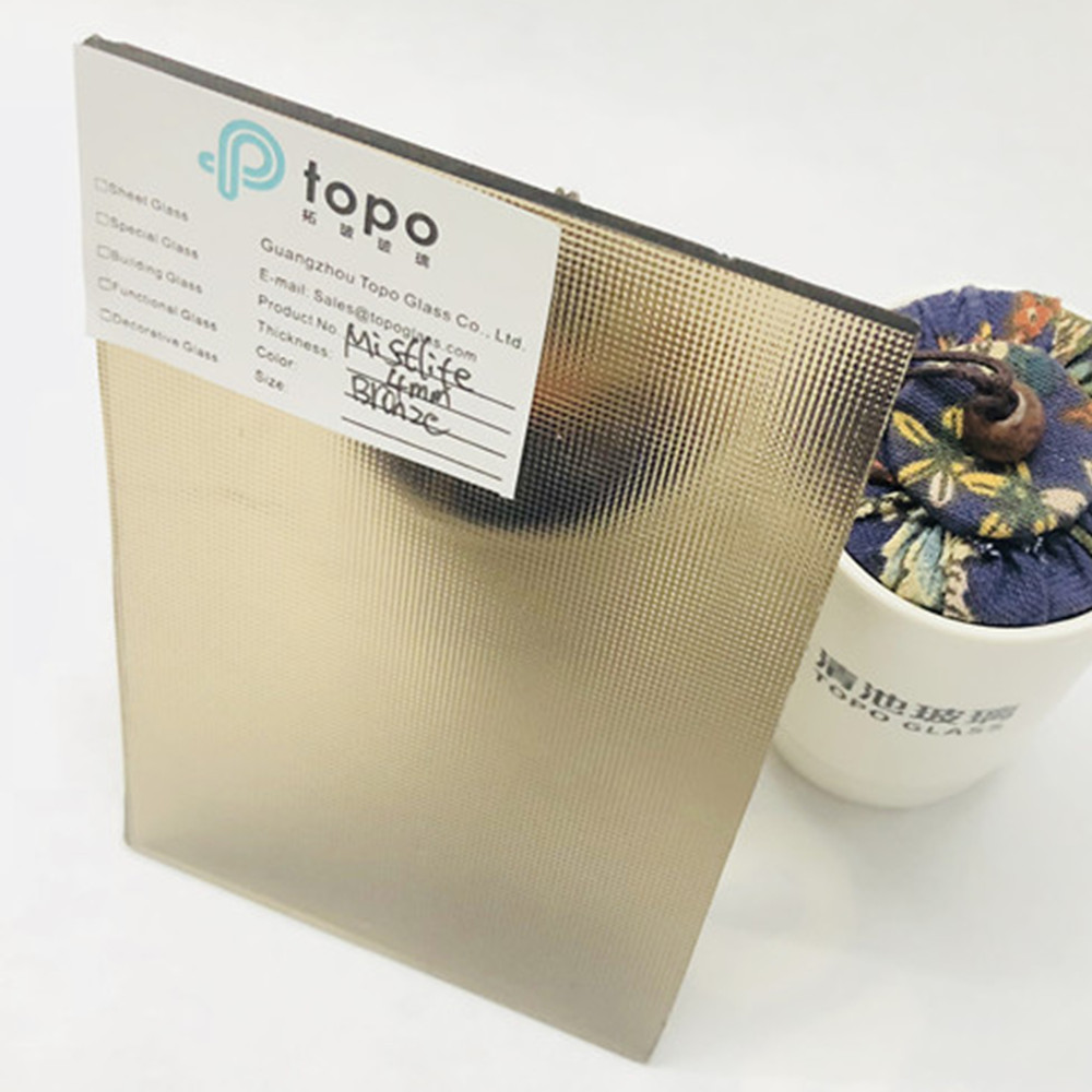 透明 Mistlite 压花玻璃