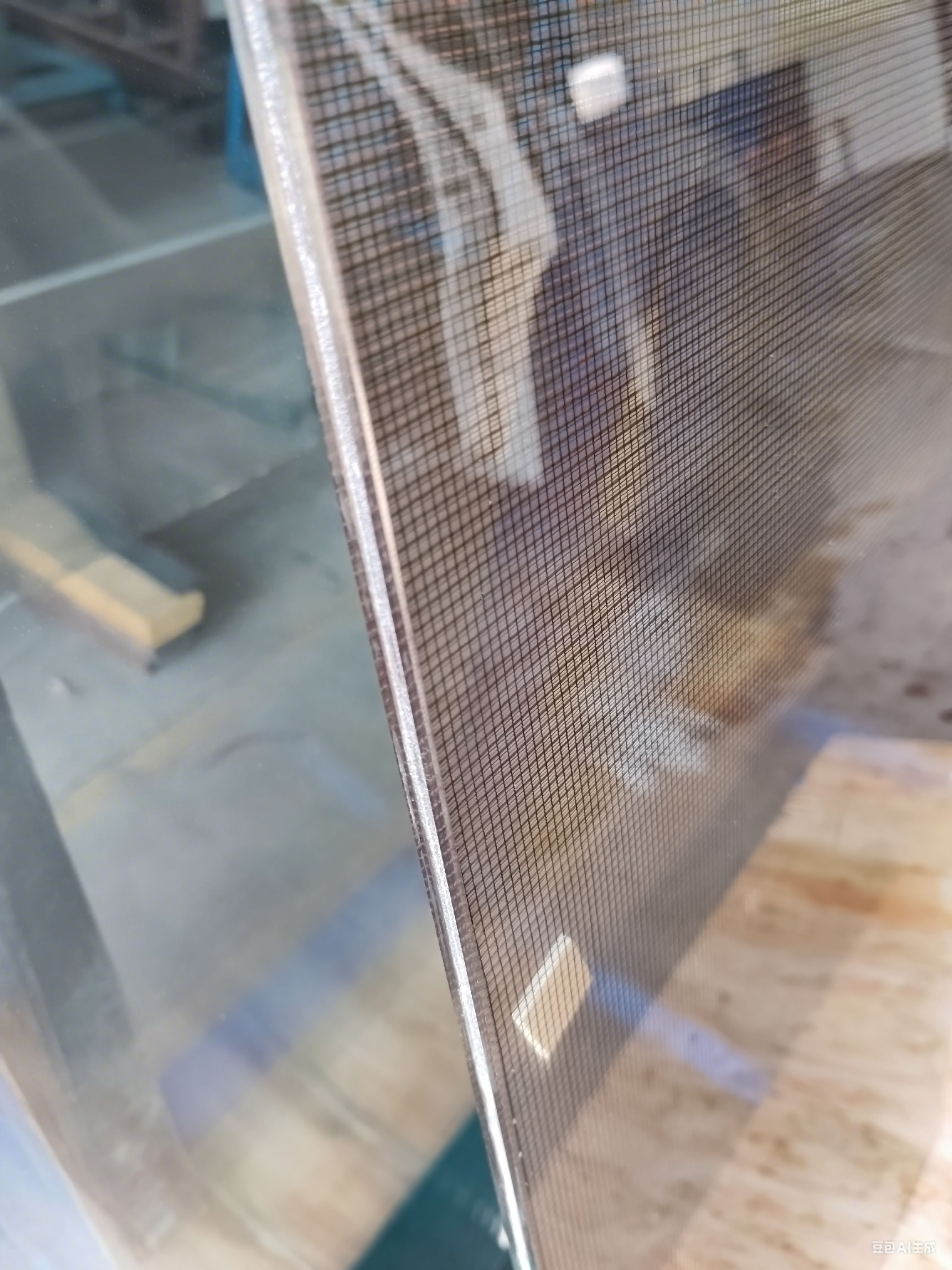 丝质夹层夹胶玻璃